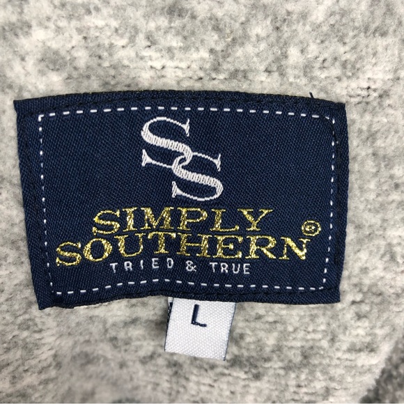 Simply Southern Pullover Fleece Large - Picture 4 of 8